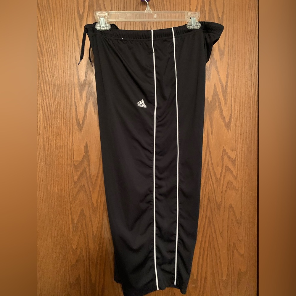 Adidas Clima 365 Capri Pant Blk/Wht Size L - Picture 6 of 6